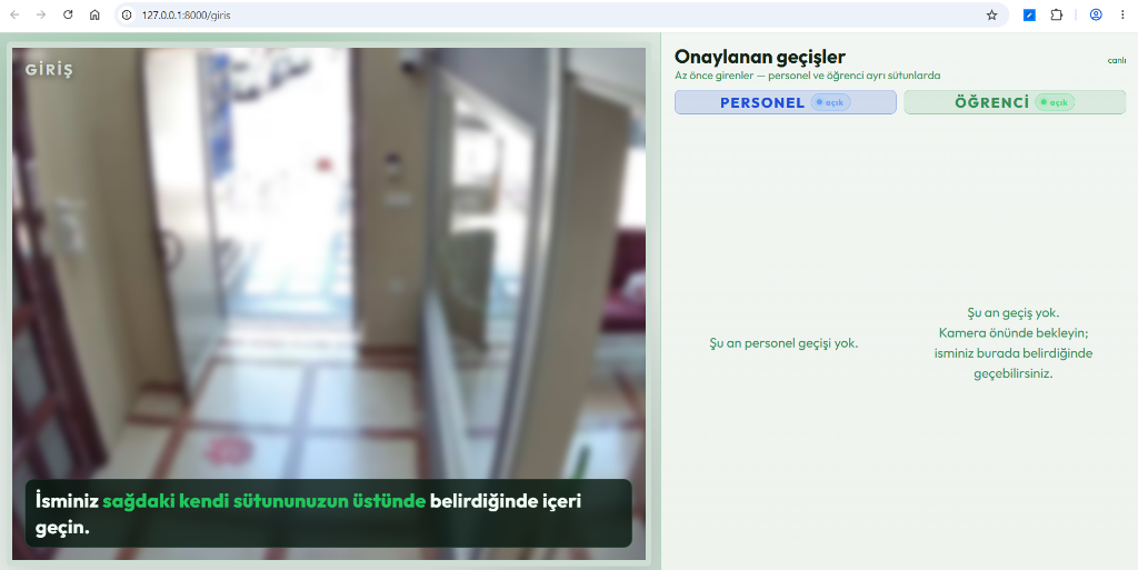 Giriş Kapısı Özel Aynası